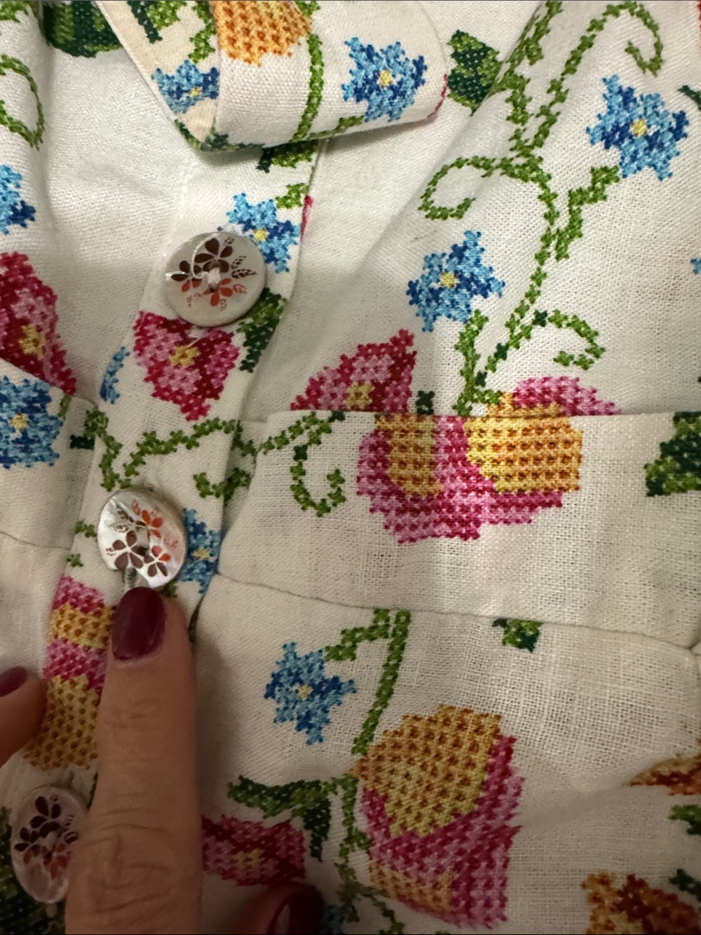 Farm Rio Tropical Romance Romper - Picture 5 of 6